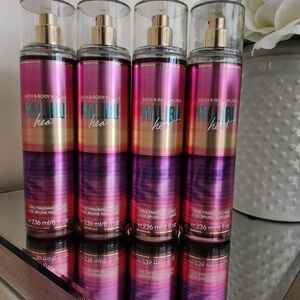 Bath & Body Works Malibu Heat Fragrance Mist - Vibrant Pink and Gold
